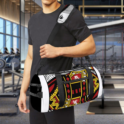 King Of Diamonds Playing Card Print Gym Bag