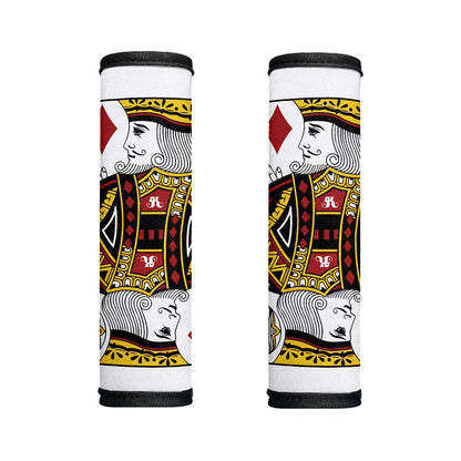 King Of Diamonds Playing Card Print Handle Covers