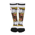 King Of Diamonds Playing Card Print Long Socks