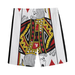King Of Diamonds Playing Card Print Men's Sports Shorts