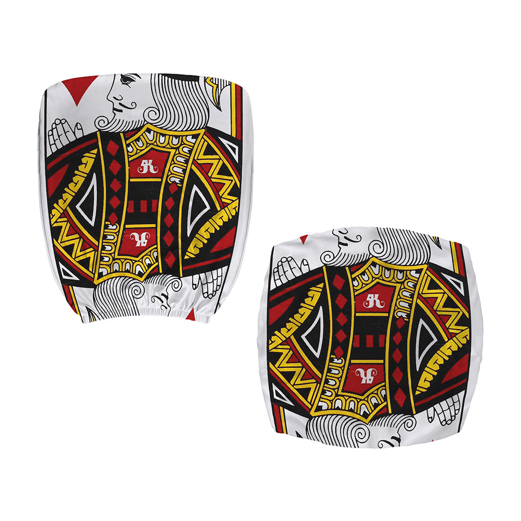 King Of Diamonds Playing Card Print Office Chair Cover