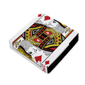 King Of Diamonds Playing Card Print Outdoor Seat Cushion Cover