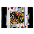 King Of Diamonds Playing Card Print Placemat