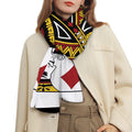 King Of Diamonds Playing Card Print Scarf