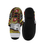 King Of Diamonds Playing Card Print Slippers