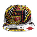 King Of Diamonds Playing Card Print Snapback Cap