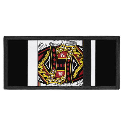 King Of Diamonds Playing Card Print Trifold Wallet