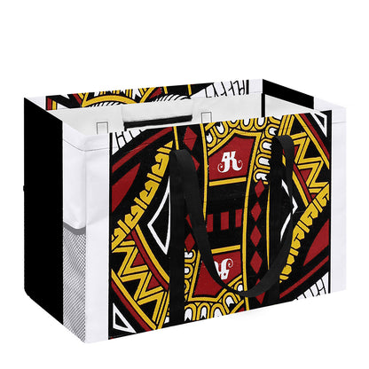 King Of Diamonds Playing Card Print Utility Tote Bag