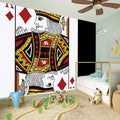 King Of Diamonds Playing Card Print Wall Sticker