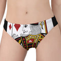 King Of Diamonds Playing Card Print Women's Panties