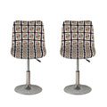 King Of Hearts Pattern Print Bar Stool Covers
