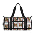 King Of Hearts Pattern Print Gym Bag