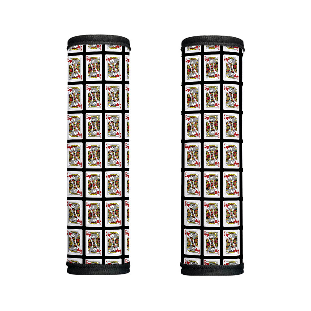 King Of Hearts Pattern Print Handle Covers