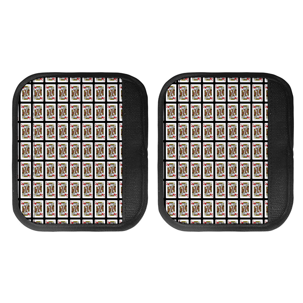 King Of Hearts Pattern Print Handle Covers