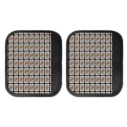 King Of Hearts Pattern Print Handle Covers