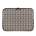 King Of Hearts Pattern Print Laptop Sleeve