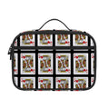 King Of Hearts Pattern Print Portable Lunch Bag