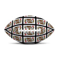 King Of Hearts Pattern Print Rugby Ball