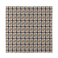 King Of Hearts Pattern Print Silk Bandana