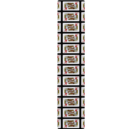 King Of Hearts Pattern Print Table Runner