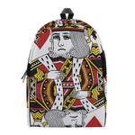 King Of Hearts Playing Card Print Backpack