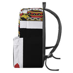 King Of Hearts Playing Card Print Backpack
