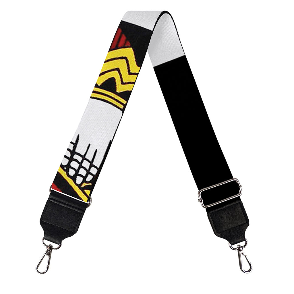 King Of Hearts Playing Card Print Bag Strap
