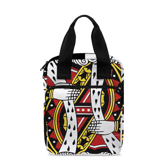King Of Hearts Playing Card Print Bible Tote Bag