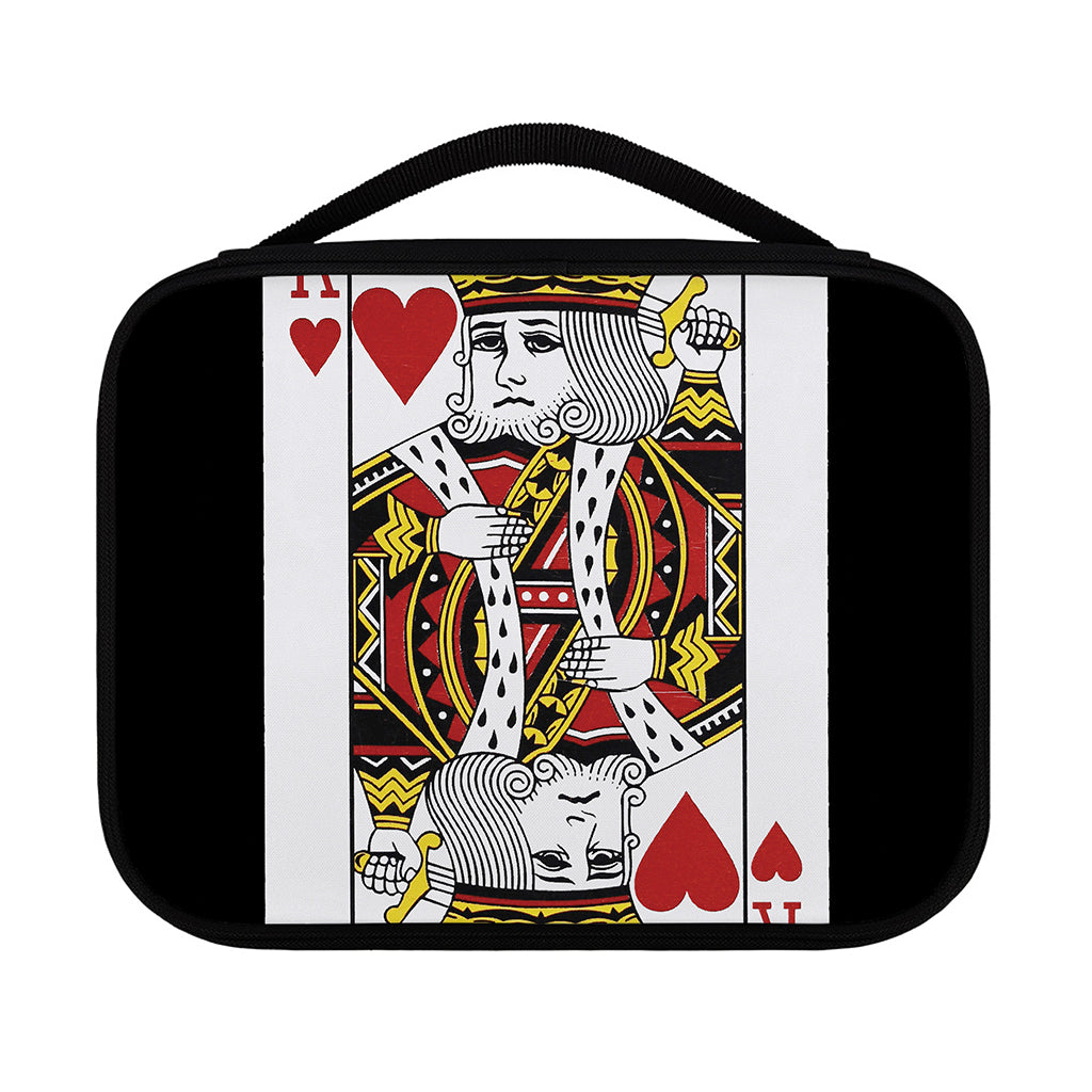 King Of Hearts Playing Card Print Classic Bible Case
