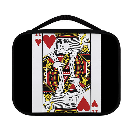 King Of Hearts Playing Card Print Classic Bible Case