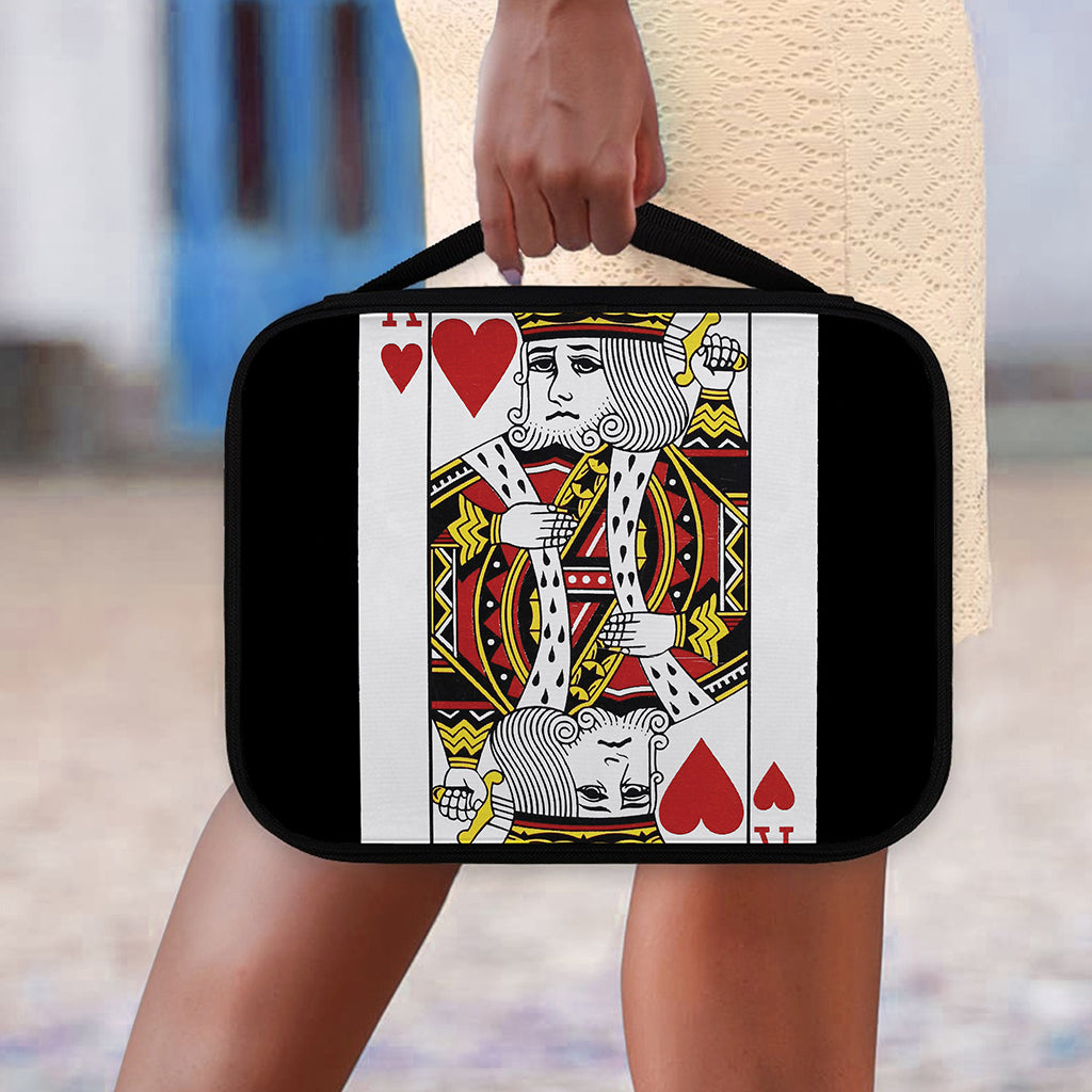 King Of Hearts Playing Card Print Classic Bible Case