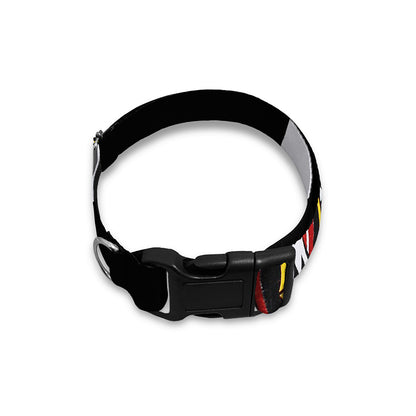 King Of Hearts Playing Card Print Dog Collar