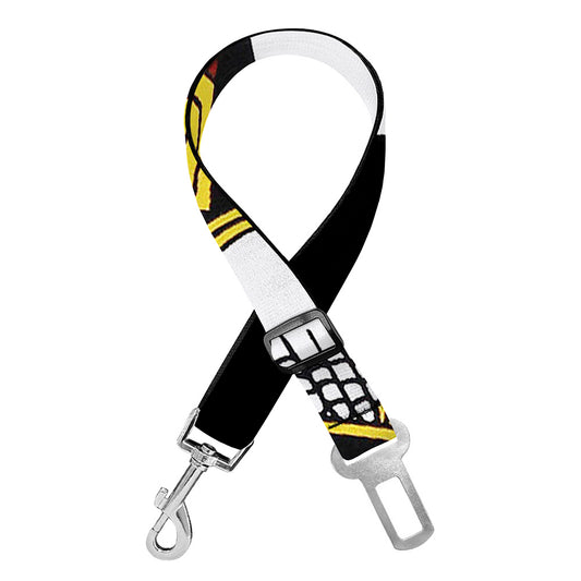 King Of Hearts Playing Card Print Dog Seat Belt