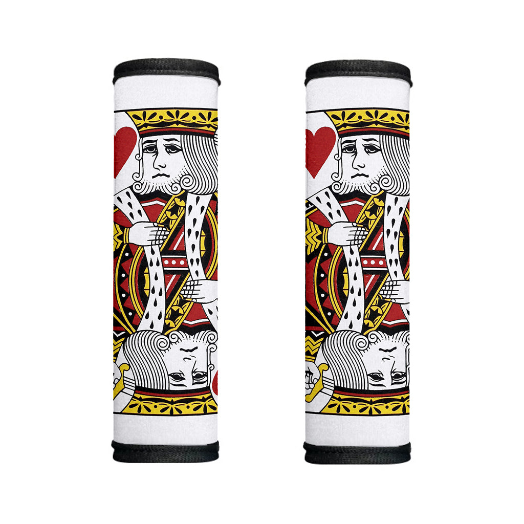 King Of Hearts Playing Card Print Handle Covers