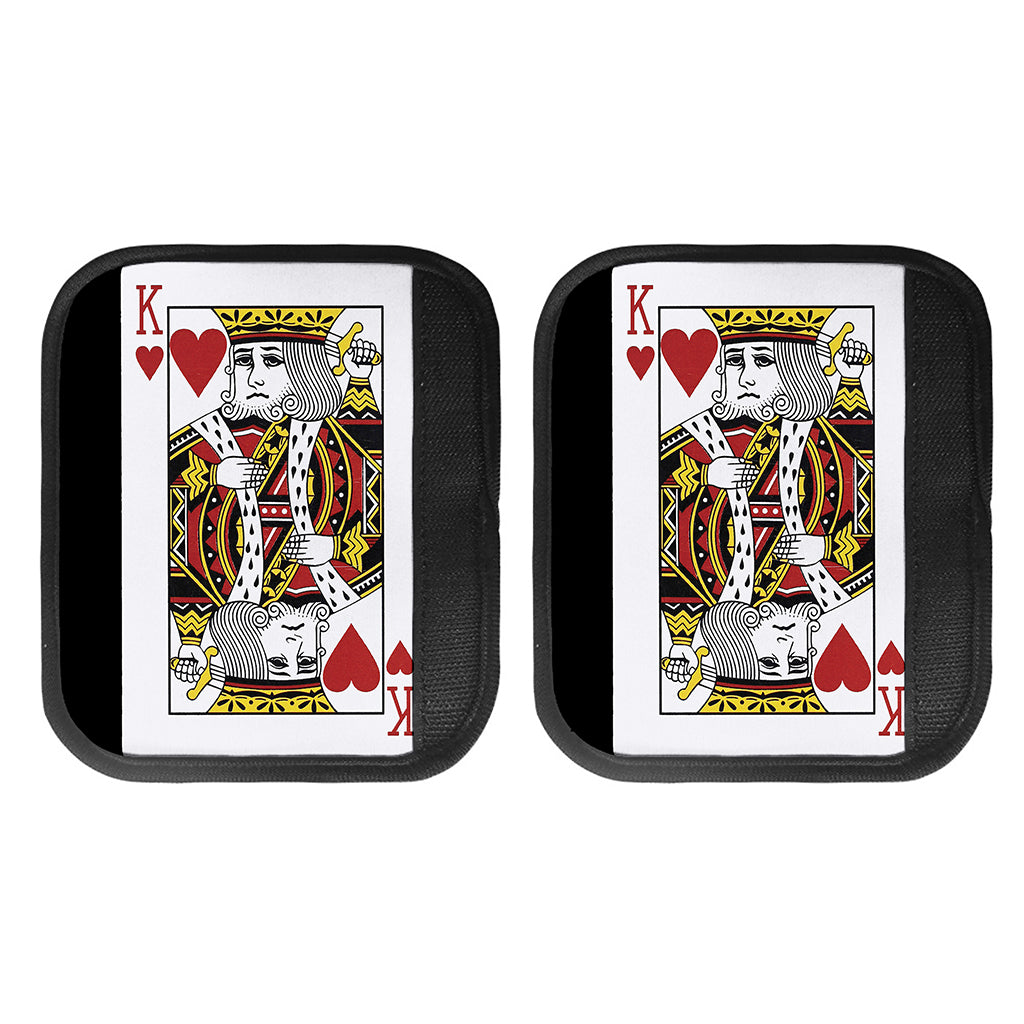 King Of Hearts Playing Card Print Handle Covers
