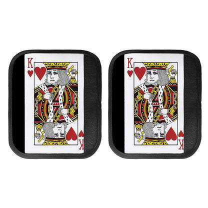King Of Hearts Playing Card Print Handle Covers