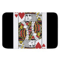 King Of Hearts Playing Card Print Indoor Door Mat