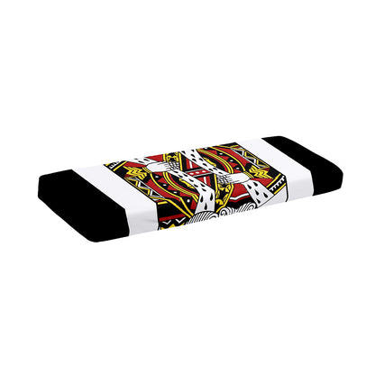 King Of Hearts Playing Card Print Piano Keyboard Cover