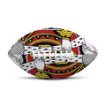 King Of Hearts Playing Card Print Rugby Ball