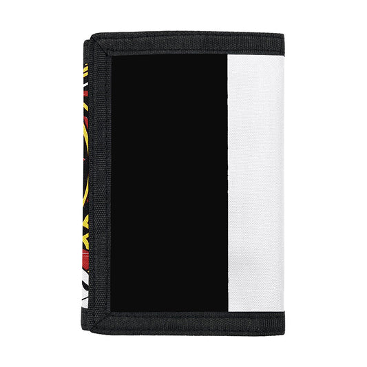 King Of Hearts Playing Card Print Trifold Wallet