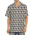 King Of Spades Pattern Print Aloha Shirt