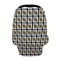 King Of Spades Pattern Print Baby Seat Cover