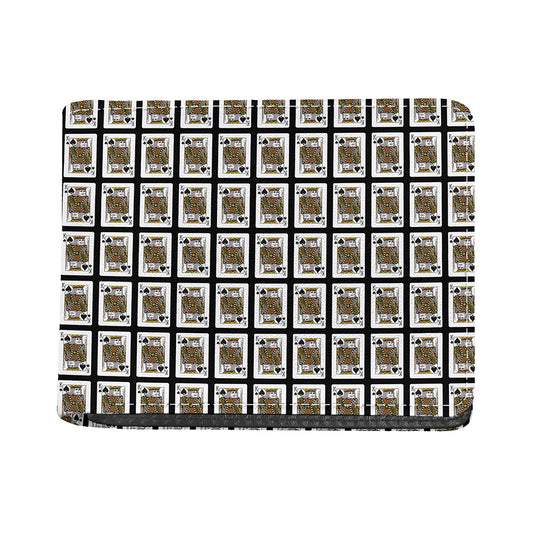 King Of Spades Pattern Print Bifold Wallet