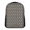 King Of Spades Pattern Print Casual Backpack