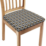 King Of Spades Pattern Print Chair Cushion Cover