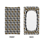 King Of Spades Pattern Print Changing Pad Cover