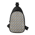King Of Spades Pattern Print Sling Bag