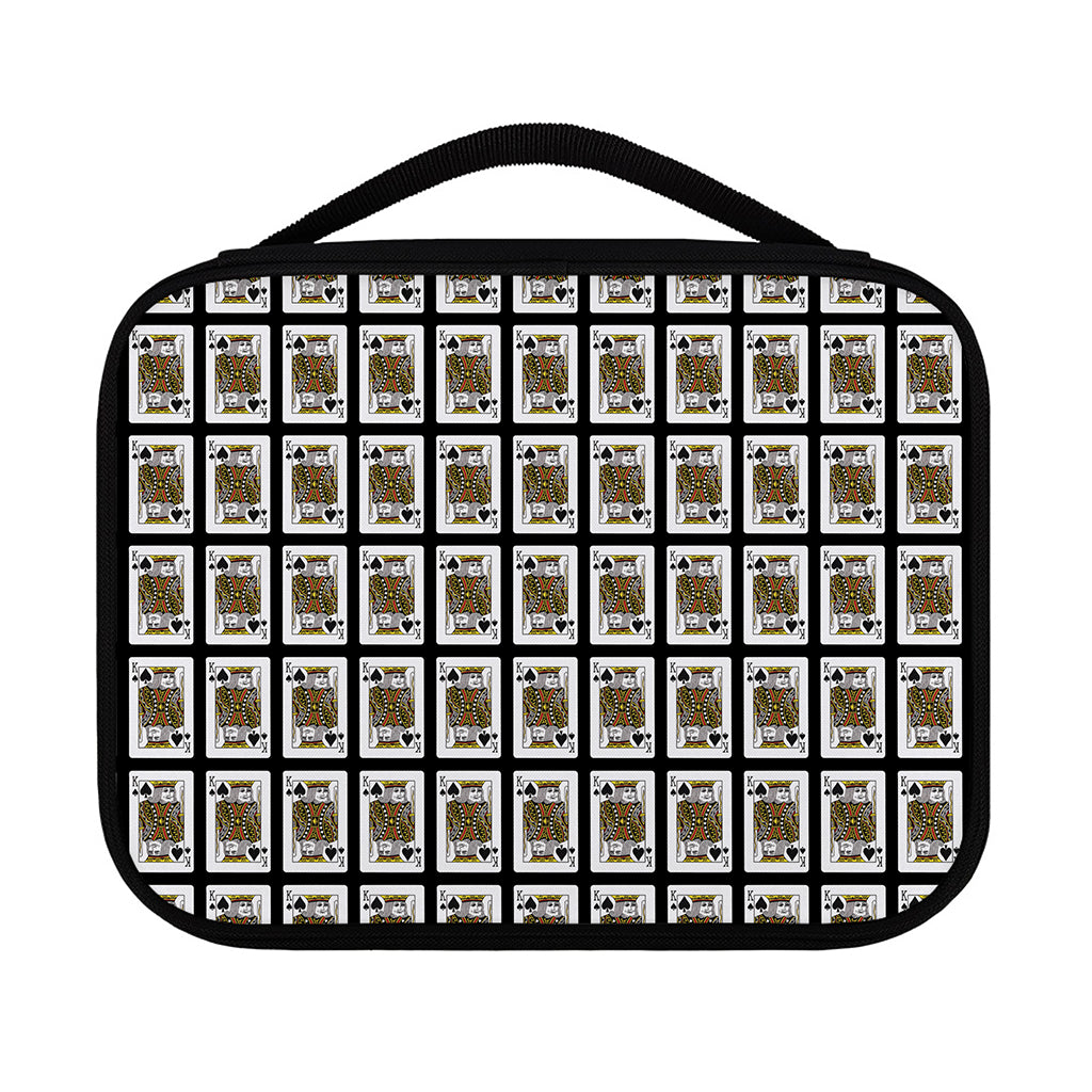 King Of Spades Pattern Print Classic Bible Case