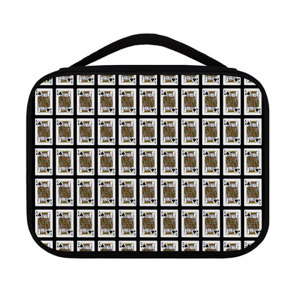 King Of Spades Pattern Print Classic Bible Case