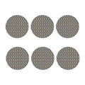 King Of Spades Pattern Print Coaster Set